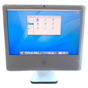Apple iMac A1207 20" Intel Core 2 Duo 2.16GHz 1GB Ram 250GB HDD - OS X CD 10.4.8